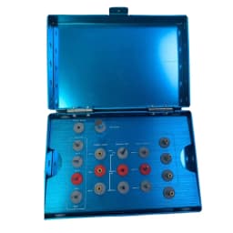 JUMTOP Dental Implant Screw Removal Kit Broken Cover Screw Extractor Surgical Remover Instruments
