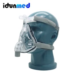 BMC F1B Full Face Mask Anti Snoring With Free Headgear For CPAP Auto CPAP BiPAP Respirator Size S M L Snoring Therapy Interface