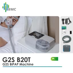 BMC G2S B25A CPAP Automatic Machine With Nasal Mask Respirator Tube Air Filter Heated Humidifier for Anti Snoring Sleeping Apnea
