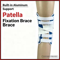 Knee Joint Fixator Patellar Fracture Splint Leg Support Meniscus Injury Rehabilitation Joint Bracket Knee Joint Rehabilitation
