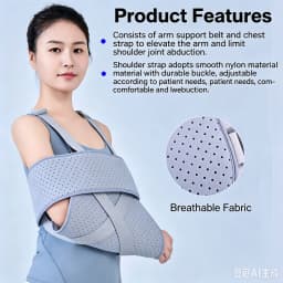 Forearm Sling Arm Fixation Brace Elbow Joint Protector Breathable Wrist Forearm Support Strap Fracture Injury Rehabilitation