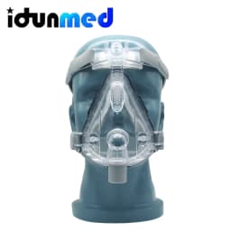 CPAP Full Face Mask With Adjustable Headgear 3 Size Cushions For Medical Air Breathing Machine Sleep Apnea Anti Snoring