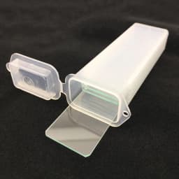 5 PCS Reusable Laboratorial Single Concave Microscope Blank Glass Slides 7103 Lab Consumables for Liquid Specimen Wholesale