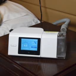 AS100A Auto CPAP Machine for Sleep Apnea, Portable Anti Snoring Ventilator with Humidifier & 2 Masks,Medical Grade COPD