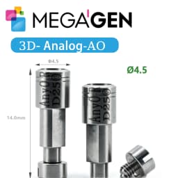 MegaGen AnyOne AO & AnyRidge AR Healing Abutment AO Straight Ti-Base Composite Abutment Dental Implant Prosthetic Components