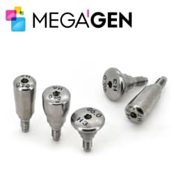 MegaGen AnyOne AO & AnyRidge AR Healing Abutment AO Straight Ti-Base Composite Abutment Dental Implant Prosthetic Components