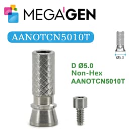 MegaGen AnyOne AO & AnyRidge AR Healing Abutment AO Straight Ti-Base Composite Abutment Dental Implant Prosthetic Components