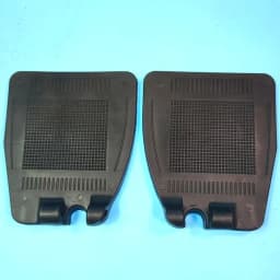 Wheelchair Accessories Pedal Thickened ABS Plastic Aluminum Alloy Footboard Gap Type A Pair Footrest