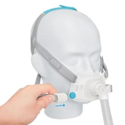 Mask AirFit F30 F40 Compatible Full Face CPAP Replacement Mask Sleep Apnea Anti Snoring Ventilator Accessory M L Size