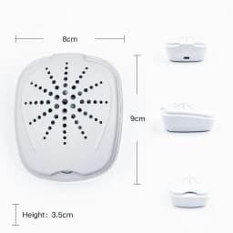 Hearing Aid Dryer Hearing Aid Accessorie for Drying Disinfection Dehumidifying and Maintaining Hearing Aids with USB Plug-in