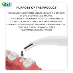 DEASIN Dental ISQ Implant Stabilization Device Resonant Frequency for Measuring Dental and Craniofacial Implant Stabilization