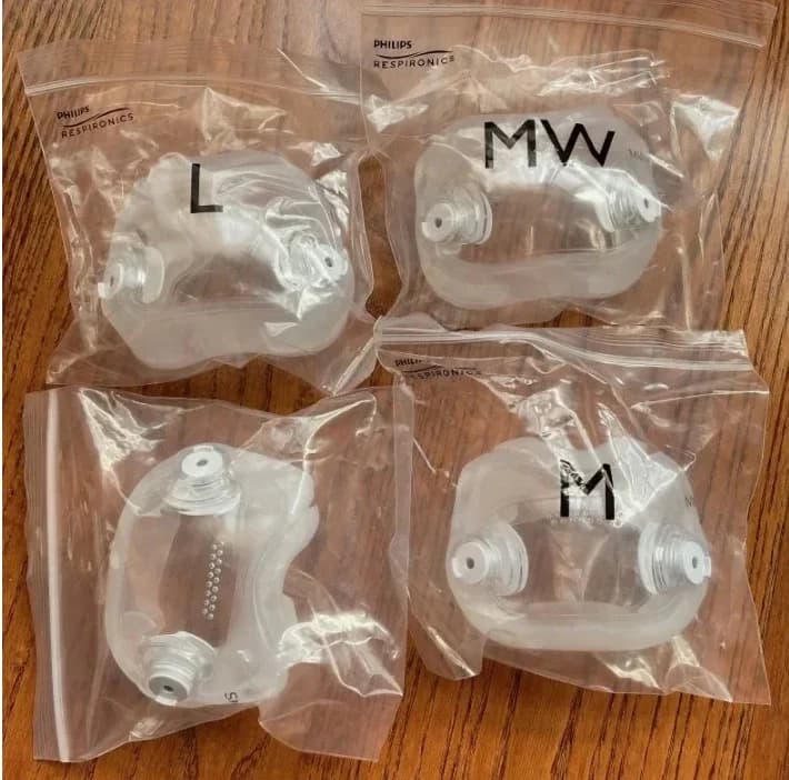 Original S/M/MW/L Cushions Accessories Cushion Pad DreamWear Full Ventilator Mouth Nasal Mask Silicone Pad Accessories