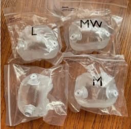 Original S/M/MW/L Cushions Accessories Cushion Pad DreamWear Full Ventilator Mouth Nasal Mask Silicone Pad Accessories