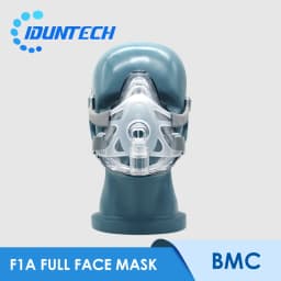 BMC CPAP Full Face Mask F1A F1B F4 F5A With Headgear Silicon Gel Cushions For Auto CPAP Sleep Apnea OSAHS OSAS Snoring People