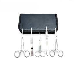 Suture Practice Kit Reusable Silicone Skin Suture Pad Surgical Training Complete Suture Instrument Set Teaching Model tool