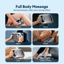24/28/48/66 Heads Body Fascia Massage Gun High Frequency Vibration Strong Power Muscle Massager Neck Shoulder Waist Back Relax