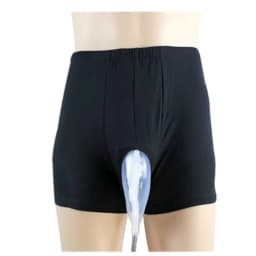Urine Bag Shorts Male Reusable Walkable Silicone Funnel Pee Collector Catheter Urinary Incontinence Bedridden Elderly Supplies
