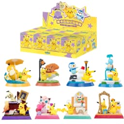 Pokemon Anime Action Figure Pikachu And Its Friends Series Blind Boxes Funism Original Collection Model Ornament Toys Gift