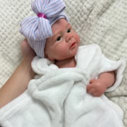18Inch Open Mouth Elijah bebe reborn de silicona Doll With Paint Skin & Washable Body Handmade Soft Touch Lifelike Reborn Doll