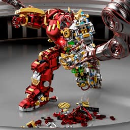 2700+pcs Iron Heroes Blocks War Robot Action Figures Building Sets Buster Mech DIY Bricks Toys for Adult Gift Cool Room Ornament