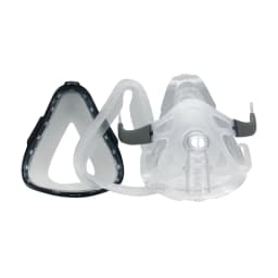BMC CPAP Mask F1A Full Face Mask With Headgear 3 Size Cushions For CPAP Machine Medical Air Breathing Sleep Apnea Anti Snoring