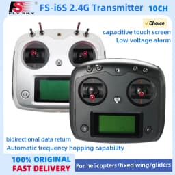 FLYSKY FS-i6S I6S 2.4G 10CH AFHDS 2A Centering Throttle Transmitter IA6B IA10B Receiver RetailBox for RC Cars Boats Drone Toys