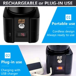 SHANGSE Paint Shaker Cordless Tool for Model Paints Acrylic Tattoo Ink Portable Auto Shut-off Hands-Free Shaking Machine
