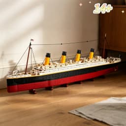 9090PCS Giant Cruise Ship Building Blocks Set Creator Expert Large DIY Assembly Model Luxury Ocean Liner Desktop Display Gifts