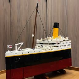 9090PCS Giant Cruise Ship Building Blocks Set Creator Expert Large DIY Assembly Model Luxury Ocean Liner Desktop Display Gifts