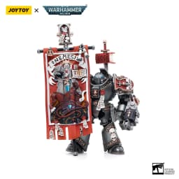 JOYTOY Warhammer 40,000 1/18 Action Figures Grey Knights Castellan Crowe Grey Knights Terminator Caddon Vibova