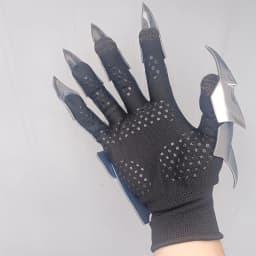 3D Printing Plastic Knight Hand Armor Long Gloves Sci-fi Mechanical Cosplay Costumec Collectible Model Adult Girls Boy Toy Gifts