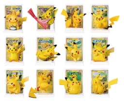 30th Anniversary Pikachu Figure Set Genuine Pokemon Dream Painting Pikachu Figure Simplified Chinese PTCG Collectible Cards Gift