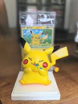 30th Anniversary Pikachu Figure Set Genuine Pokemon Dream Painting Pikachu Figure Simplified Chinese PTCG Collectible Cards Gift
