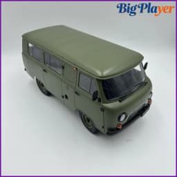 WPL C104 1:12 4WD UAZ‑452 Simulated Off‑Road Van Truck RC Car Electric Remote Control Model Toy for Boys Adults