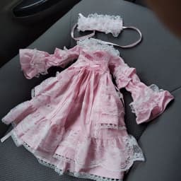 30cm 1/4 1/6 bjd baby clothes 1/4 doll court lolita skirt SD retro dress princess dress