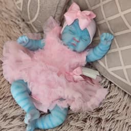 Original NPK 19inch Peaches Avatar Full Body Vinyl Reborn Baby Doll Handmade Realistic 3D Skin Waterproof Bath Collectible Toy