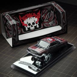97M Model 1/64 Scale 1964 Impala SS Lowrider Bounce Car Alloy Car Model Classics Adult Souvenir Gift Static Display