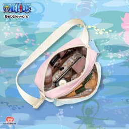 Official One Piece Anime Shoulder Bag Luffy Zoro Chopper Crossbody Bag Waterproof Layer Travel Storage Bag Fans Collection Gift.