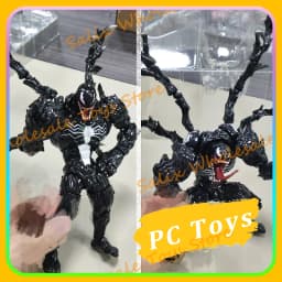 New PC Toys Black Ver Blue Ver Venom Amazing Yamaguchi Venom Black Ver Venom Solid Color Ver Venom Action Figure Gifts Toys