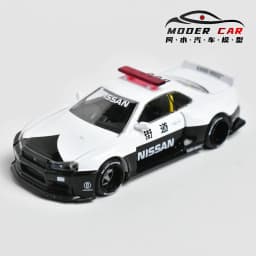 Kaido House+MINIGT TSM 1:64 120 Skyline GTR R34 Kaido Works V2 Aero Diecast Model Car