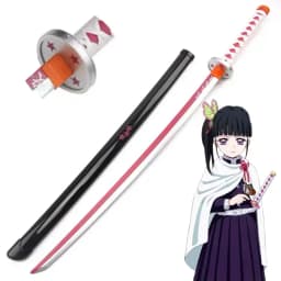 104cm Demon Slayer Shinobu Katana Kimetsu No Yaiba Tanjirou Cosplay Schwert Ninja Knife Real Japanese Samurai Sword Toy Gift
