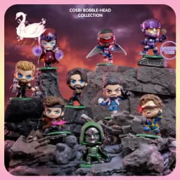 Original Hot Toys Marvel Avengers 5: Doomsday Cosbi Bobble-Head Collection Blind Box Action Figures Ornaments Collect Toys Gifts