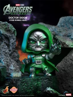 Original Hot Toys Marvel Avengers 5: Doomsday Cosbi Bobble-Head Collection Blind Box Action Figures Ornaments Collect Toys Gifts