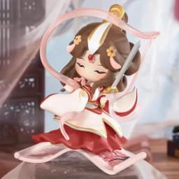 Authentic Playful Infinite Heaven Official's Blessing Blind Box Green And Elegant Desktop Decor Collectible Gift