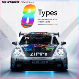 JXC PO4302 1:43 Mini High Speed 4WD RC Drift Racing Car 2.4G 20KM/H Full Proportional Throttle 8‑Color LED Light Hobby Toy Gift