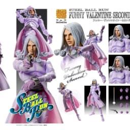 15cm JoJo'S Bizarre Adventure Funny Valentine Super Action Statue Steel Ball Run Articulated Action Figure Anime Model Toy Gifts