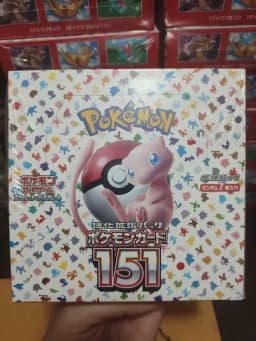 In Stock Original Pokemon 140Pcs PTCG SV2a Scarlet & Violet 151 Expansion Japanese Version Card Collection Classics Card Gifts