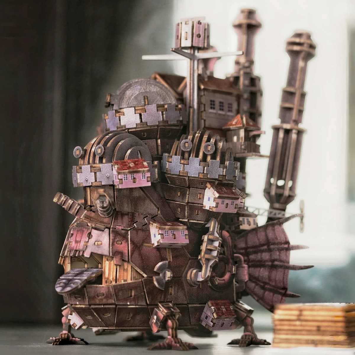 Creative Castle Theme 3D Wooden Puzzle Handmade Assembly Model Kit DIY Toys Home Desk Decoration Best Birthday Gift For Adults