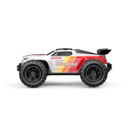 MJX HYPER GO 1:18 Mini Monster 18208 RC Car 2.4G Remote Control Dual Shell Dual Battery 30km/h High Speed Monster Truck, Off Road Vehicle 1/18 Toy Car RTR Boy Gift