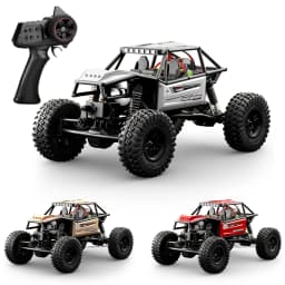 1/18 RC Climbing Car 4WD Off-road Remote Control Vehicle RTR Rock Crawler Big-wheel 4x4 Electric Truck Model Toys for Kids